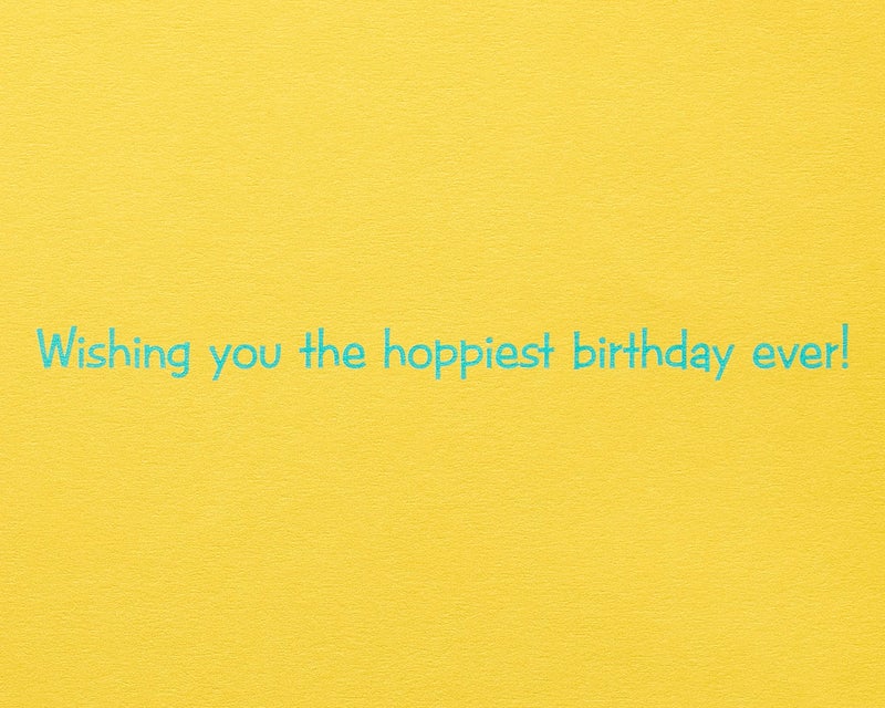 Papyrus 3rd Birthday Card (Hoppiest Birthday Ever) - Image 3